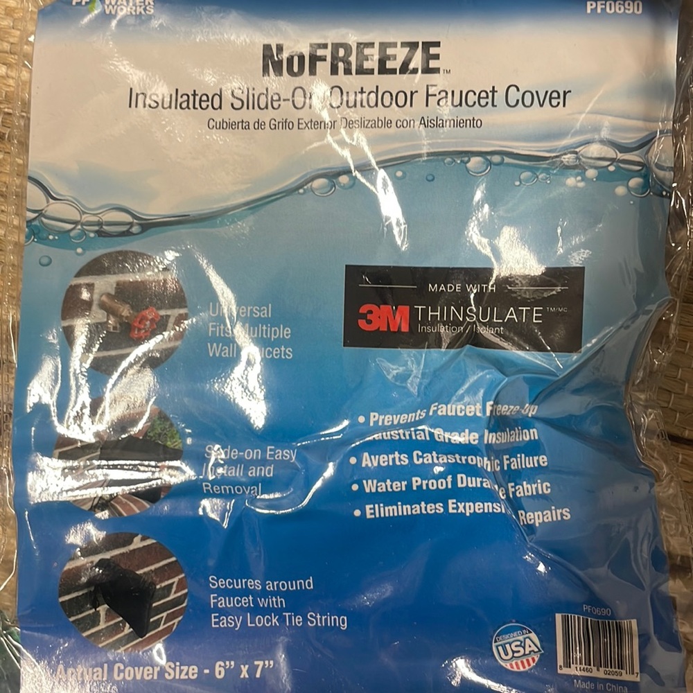 No Freeze Faucet Cover
